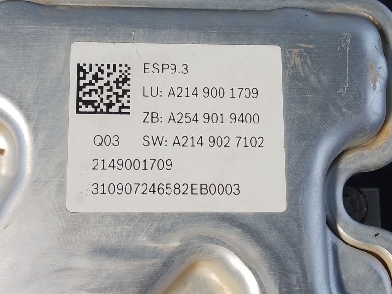 Recambio de abs para mercedes-benz cle (c236) 300 4matic (236.347) referencia OEM IAM A2149001709  