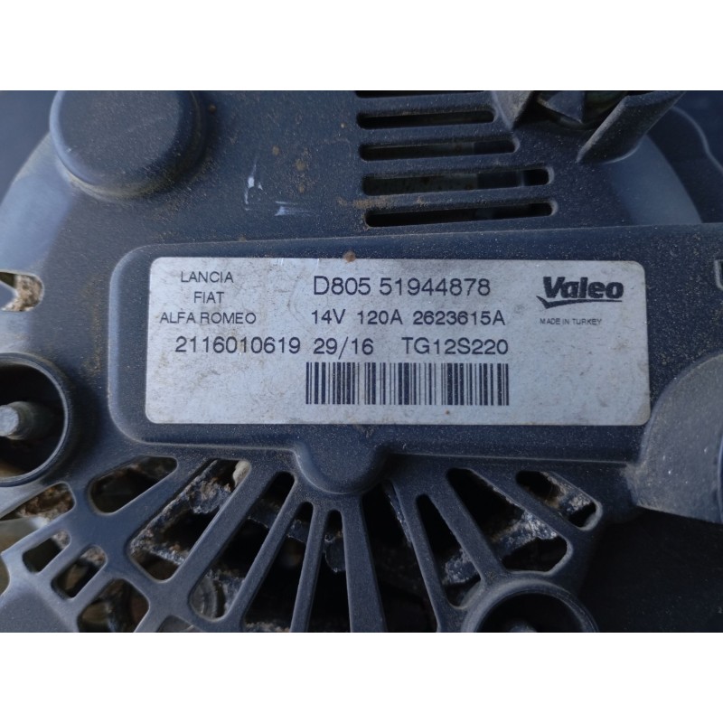 Recambio de alternador para citroën nemo monospace 1.3 hdi 80 referencia OEM IAM   