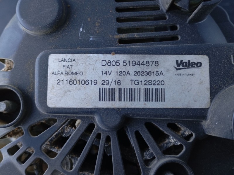 Recambio de alternador para citroën nemo monospace 1.3 hdi 80 referencia OEM IAM   