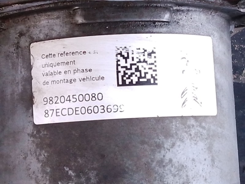 Recambio de abs para citroën jumpy iii furgoneta (v_) 1.6 bluehdi 115 referencia OEM IAM 9820450080  