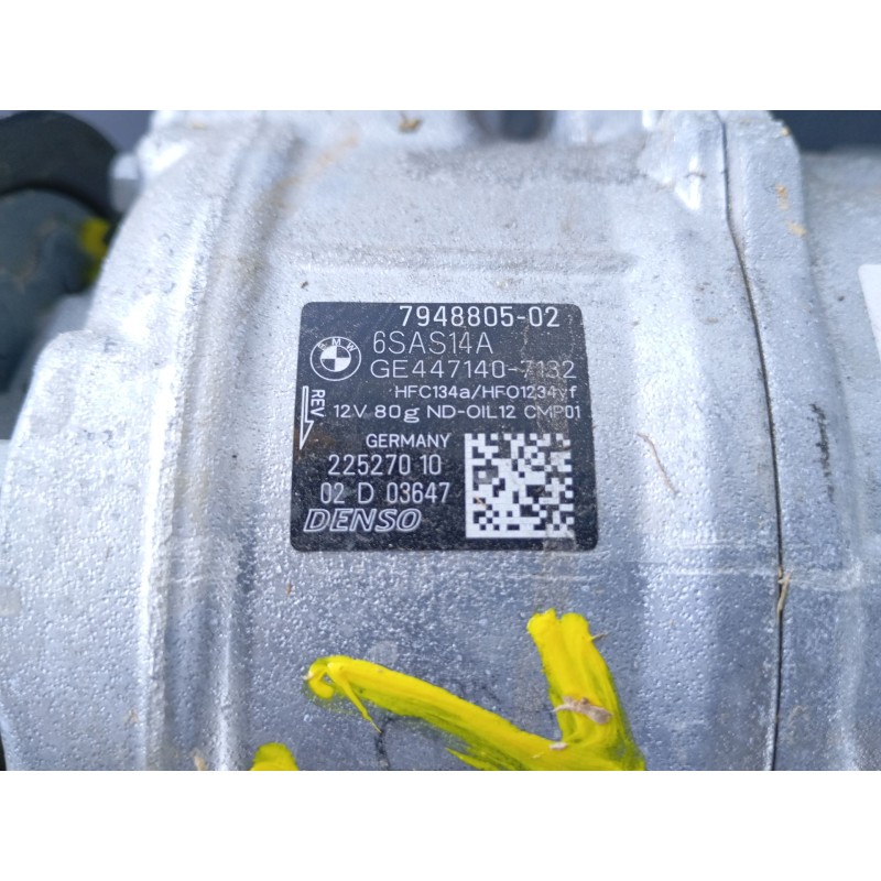 Recambio de compresor aire acondicionado para bmw x4 (g02, f98) xdrive 20 d mild-hybrid referencia OEM IAM   