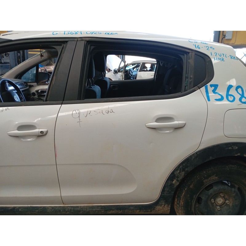 Recambio de puerta trasera izquierda para citroën c3 iii (sx) 1.2 vti 82 referencia OEM IAM   