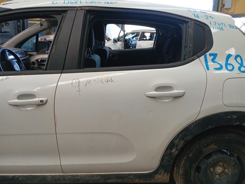 Recambio de puerta trasera izquierda para citroën c3 iii (sx) 1.2 vti 82 referencia OEM IAM   