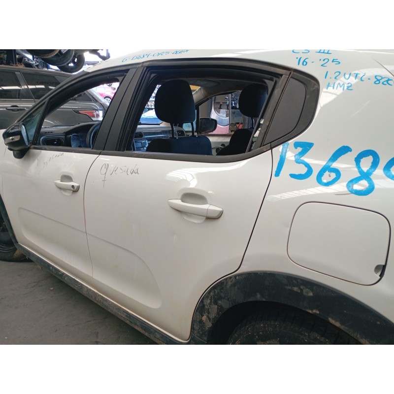 Recambio de puerta trasera izquierda para citroën c3 iii (sx) 1.2 vti 82 referencia OEM IAM   