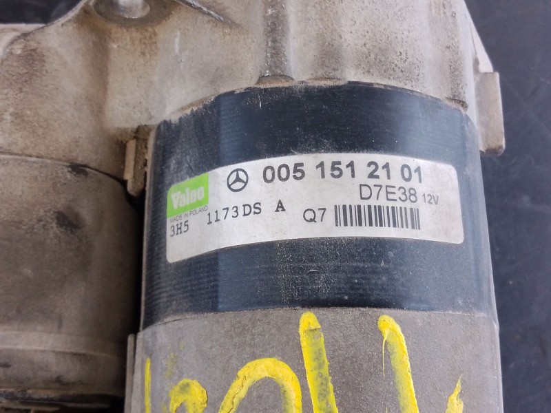 Recambio de motor arranque para mercedes-benz clase a (w169) a 170 (169.032) referencia OEM IAM   