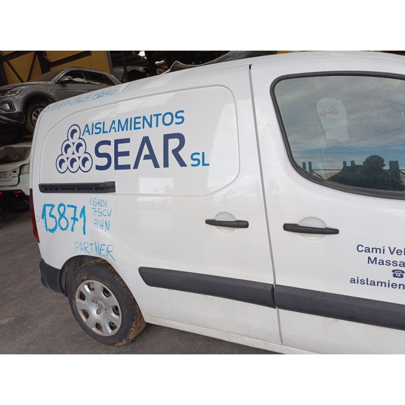 Recambio de puerta lateral corredera derecha para peugeot partner furgoneta/monovolumen 1.6 hdi / bluehdi 75 referencia OEM IAM 