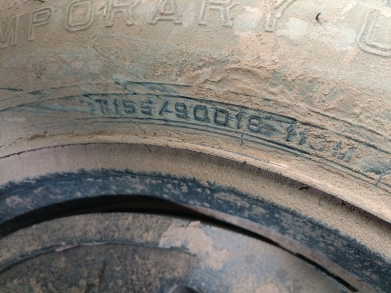 Recambio de neumatico repuesto para mercedes-benz clase m (w164) ml 320 cdi 4-matic (164.122) referencia OEM IAM T155/90/18  