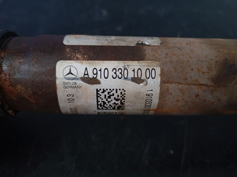 Recambio de transmision delantera izquierda para mercedes-benz sprinter 3,5-t furgoneta (b907, b910) electric (910.633) referenc