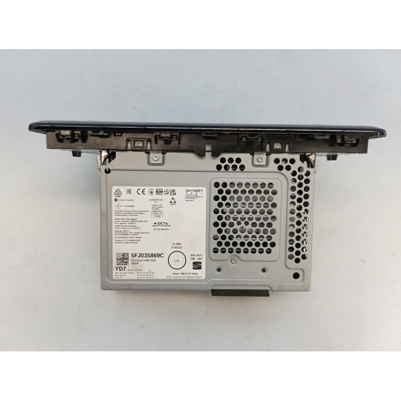 Recambio de sistema navegacion gps para seat ibiza v (kj1, kjg) 1.0 tsi referencia OEM IAM   