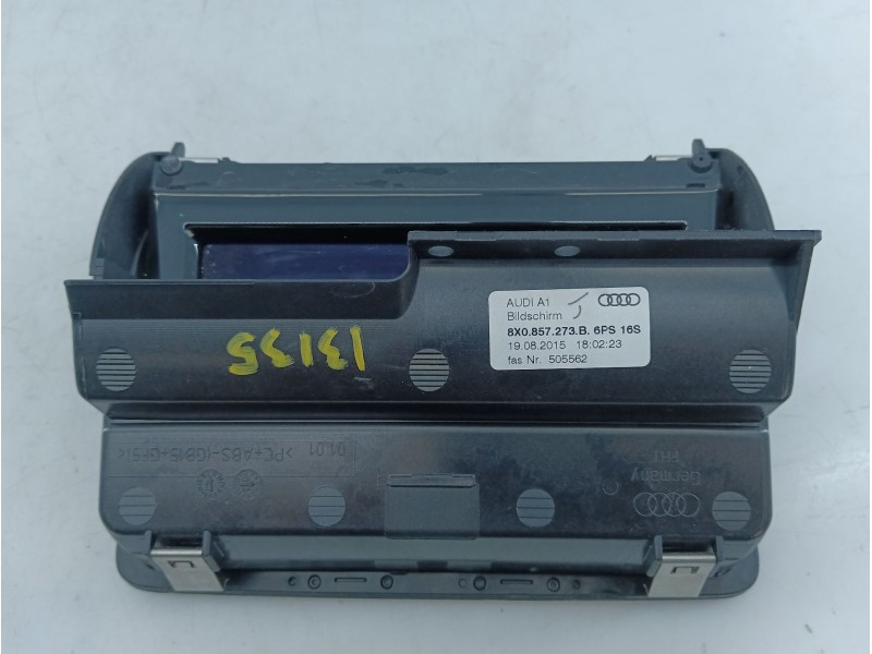 Recambio de sistema navegacion gps para audi a1 sportback (8xa, 8xf) 1.0 tfsi referencia OEM IAM 8X0857273B  