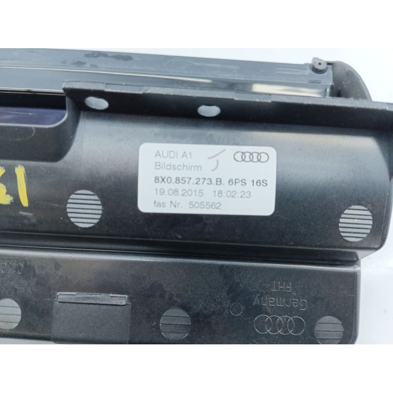 Recambio de sistema navegacion gps para audi a1 sportback (8xa, 8xf) 1.0 tfsi referencia OEM IAM 8X0857273B  