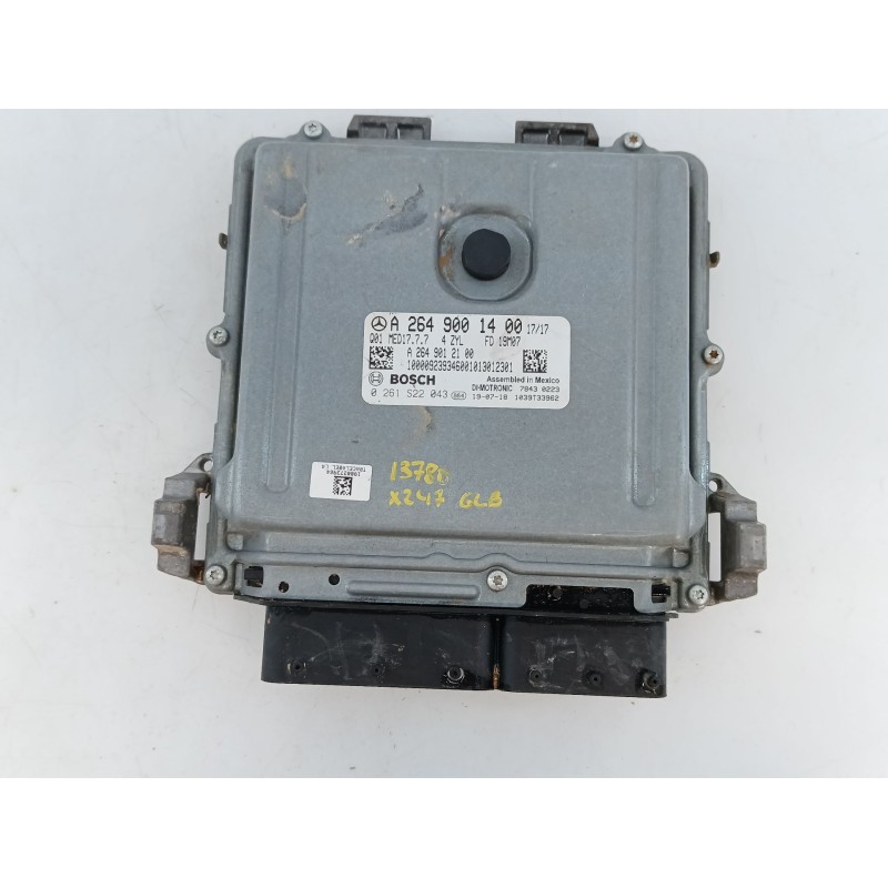 Recambio de centralita motor uce para mercedes-benz glb (x247) glb 250 4-matic (247.647) referencia OEM IAM A2649001400  