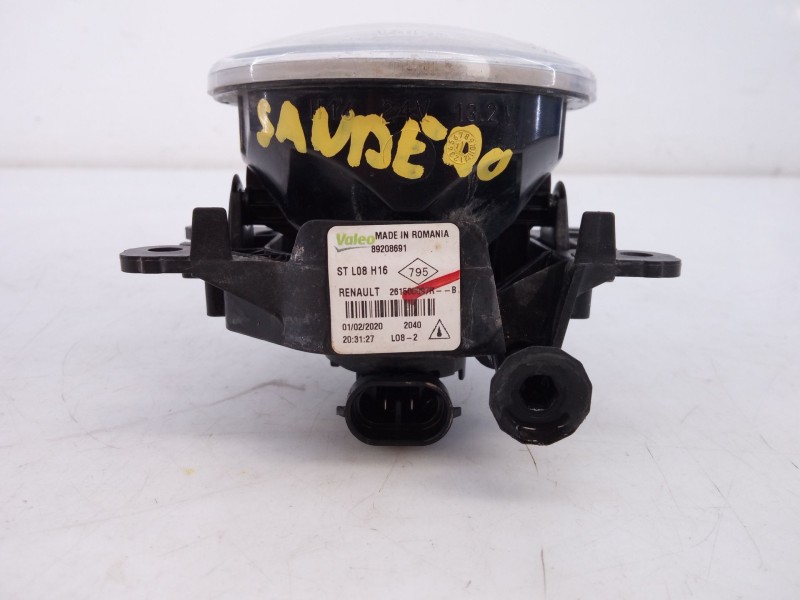 Recambio de faro antiniebla derecho para dacia sandero iii referencia OEM IAM 261500096R  E1-A1-39-2