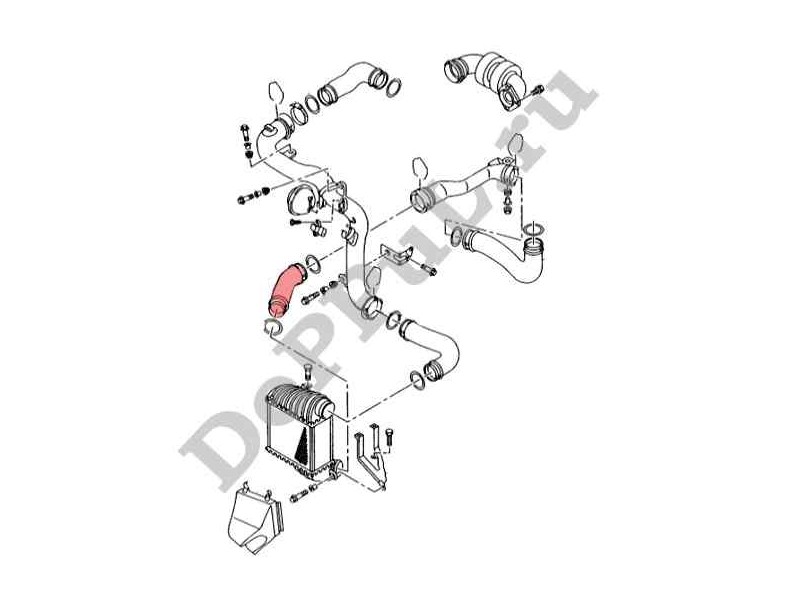 Recambio de manguito turbo para universal manguito turbo vw / seat 130/150cv 1.9tdi 1j0145834aa referencia OEM IAM 522539 NUEVO 
