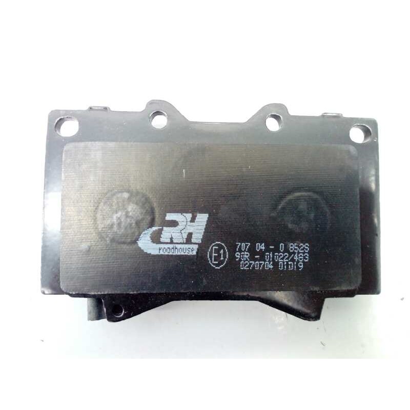 Recambio de pastillas de freno para toyota land cruiser (j10) 4.2 24v turbodiesel cat referencia OEM IAM 270704 NUEVA 