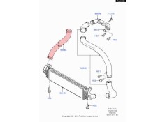 Recambio de manguito turbo para universal manguito turbo 1.6 tdci ´04... 1525112 / 6m51-6k683-gc referencia OEM IAM 528727 NUEVO 2
