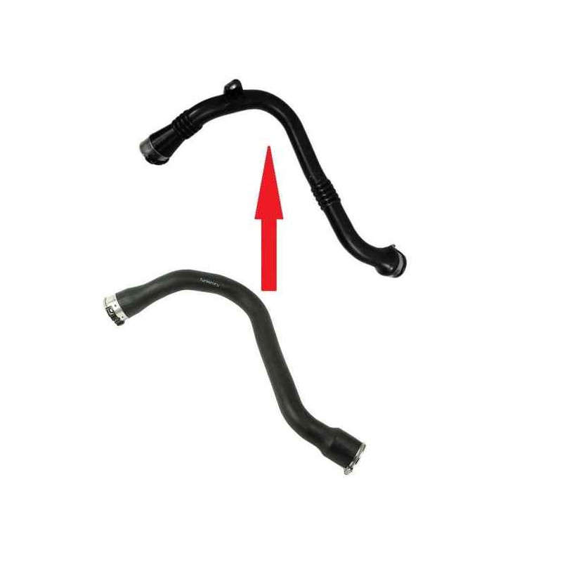 Recambio de manguito intercooler para renault megane iii berlina 5 p referencia OEM IAM 525471 NUEVO T1-5-B8-4