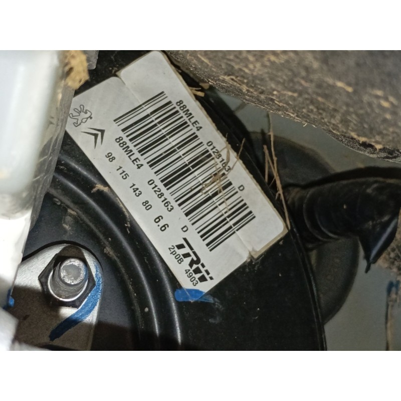 Recambio de servofreno para citroën c4 cactus 1.6 bluehdi 100 referencia OEM IAM 9811514380  