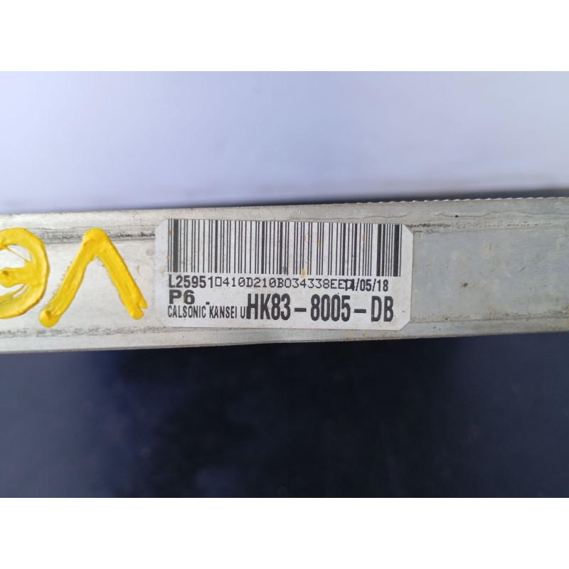 Recambio de radiador agua para land rover range rover velar referencia OEM IAM HK838005DB  P2-A6-13