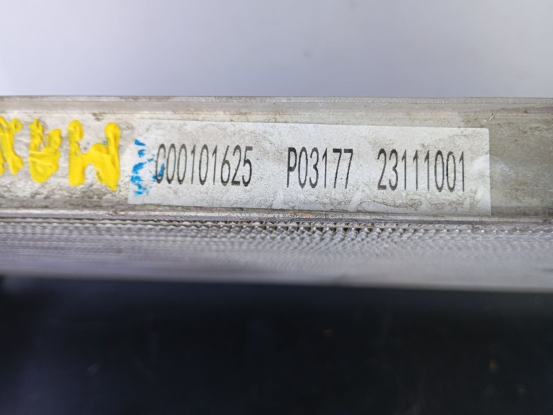 Recambio de radiador agua para maxus deliver 9 furgoneta 2.0 d (sv63c) referencia OEM IAM C00101625 P0317723111001 P2-A6-13