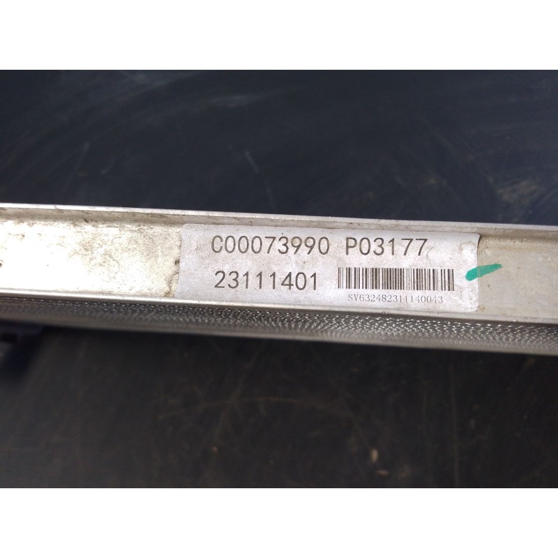 Recambio de radiador agua para maxus deliver 9 furgoneta 2.0 d (sv63c) referencia OEM IAM C00073990  P2-B6-14