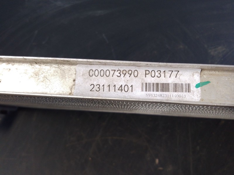 Recambio de radiador agua para maxus deliver 9 furgoneta 2.0 d (sv63c) referencia OEM IAM C00073990  P2-B6-14