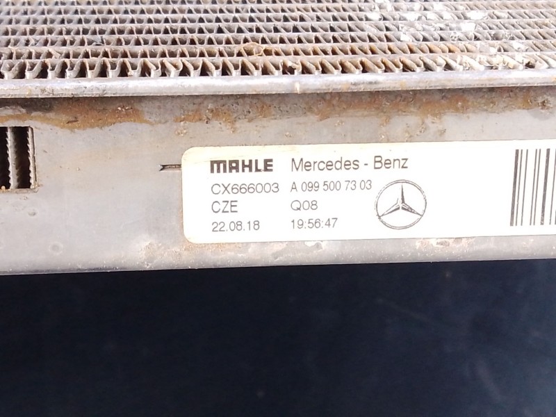 Recambio de radiador agua para mercedes-benz glc (x253) 220 d 4-matic (253.905, 253.903) referencia OEM IAM A0995007303 CX666003