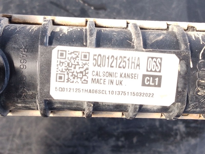 Recambio de radiador agua para cupra ateca (kh7, khp, kbp) 2.0 tsi 4drive referencia OEM IAM 5Q0121251HA  P2-B11-8