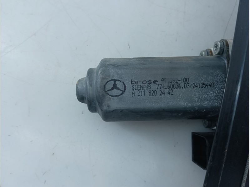 Recambio de elevalunas trasero derecho para mercedes-benz clase e (w211) berlina e 220 cdi (211.006) referencia OEM IAM A2118202
