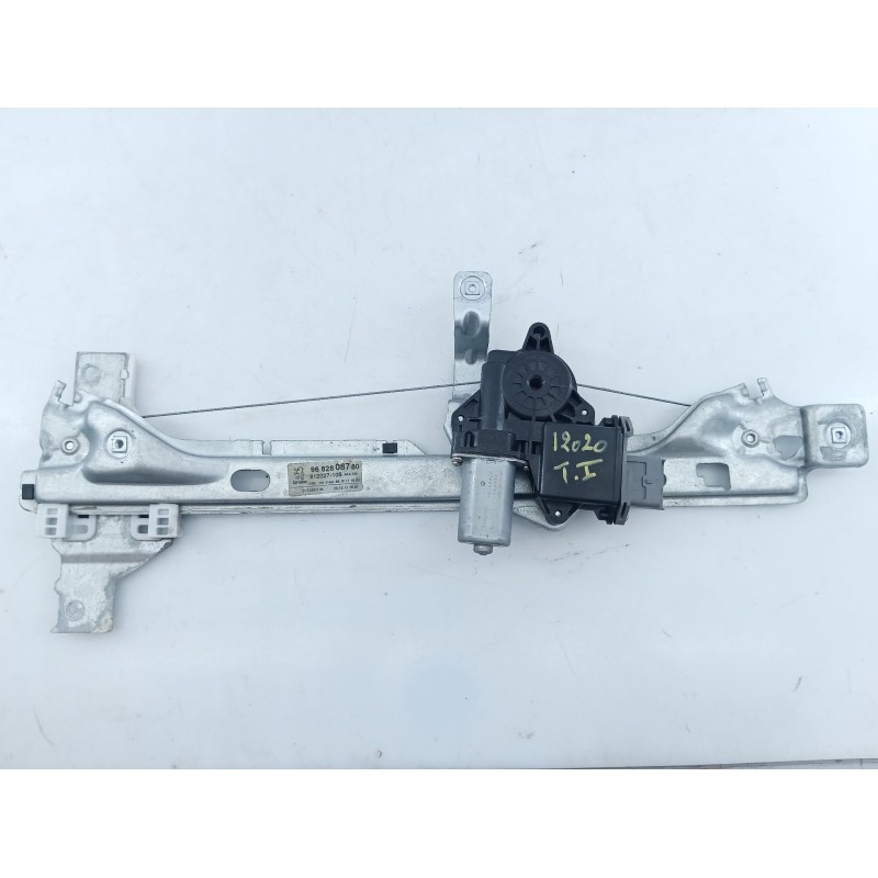 Recambio de elevalunas trasero izquierdo para peugeot 3008 active referencia OEM IAM 9682808780  