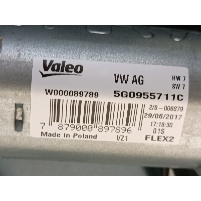Recambio de motor limpia trasero para volkswagen touran (5t1) 2.0 tdi referencia OEM IAM 5G0955711C  