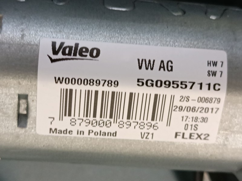 Recambio de motor limpia trasero para volkswagen touran (5t1) 2.0 tdi referencia OEM IAM 5G0955711C  