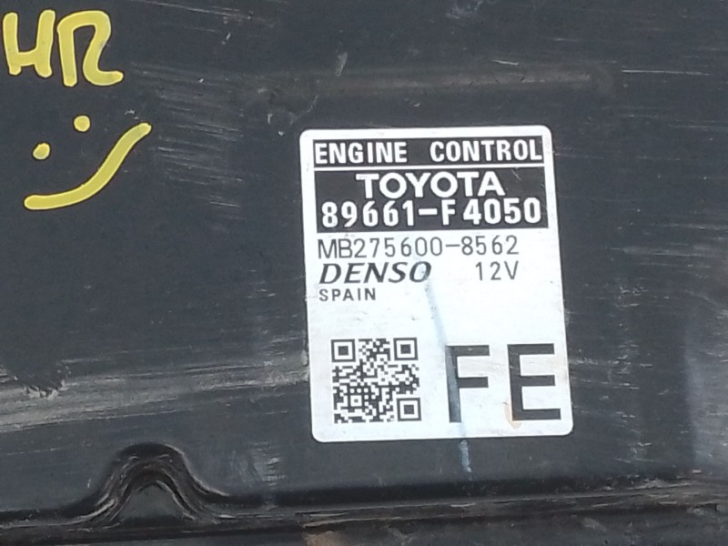 Recambio de centralita motor uce para toyota c-hr (_x1_) 1.8 hybrid (zyx10_, zyx11_) referencia OEM IAM 89661F4050 MB2756008562 