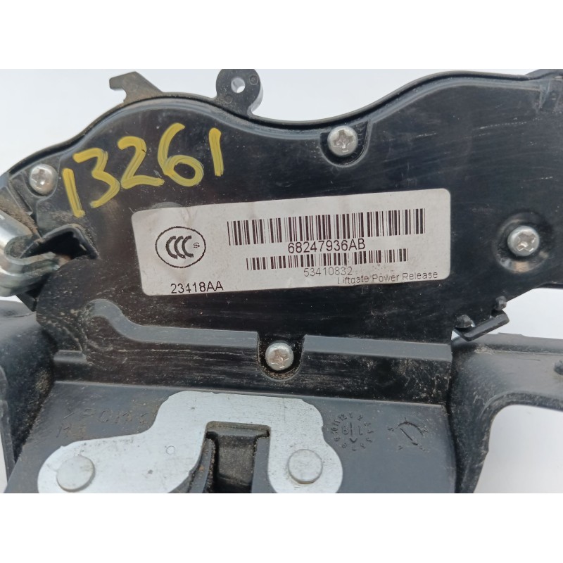 Recambio de cerradura maletero / porton para jeep compass (mp, m6, mv, m7) 1.4 multiair referencia OEM IAM 68247936AB  