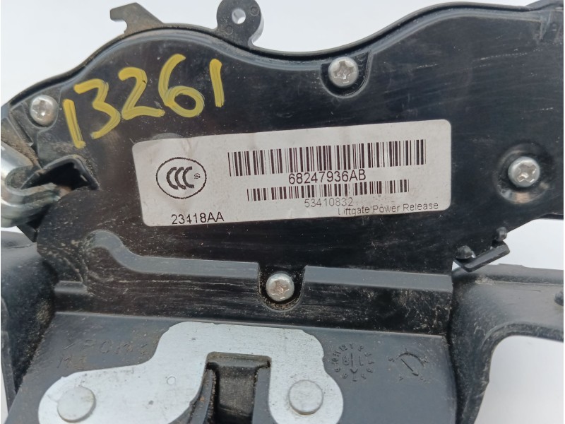 Recambio de cerradura maletero / porton para jeep compass (mp, m6, mv, m7) 1.4 multiair referencia OEM IAM 68247936AB  