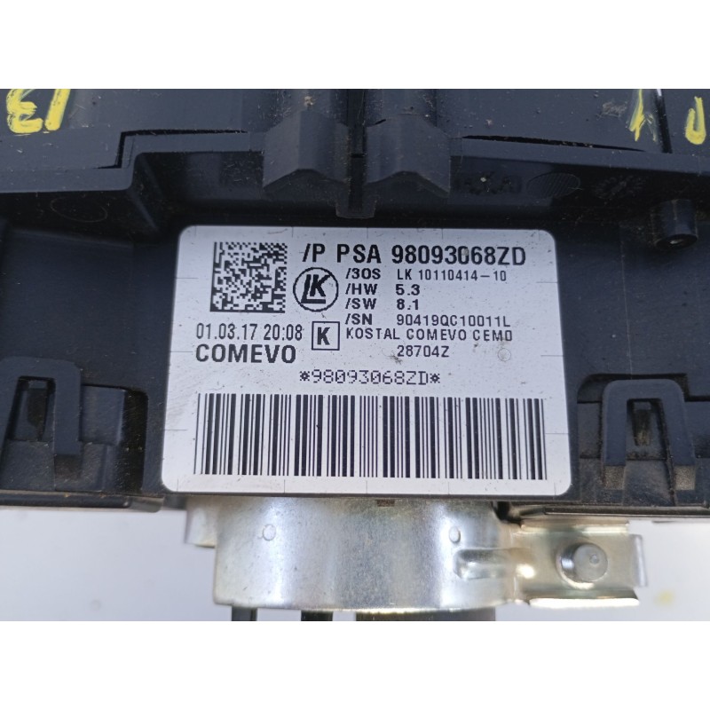 Recambio de anillo airbag para citroën jumpy iii furgoneta (v_) 1.6 bluehdi 115 referencia OEM IAM 98093068ZD  