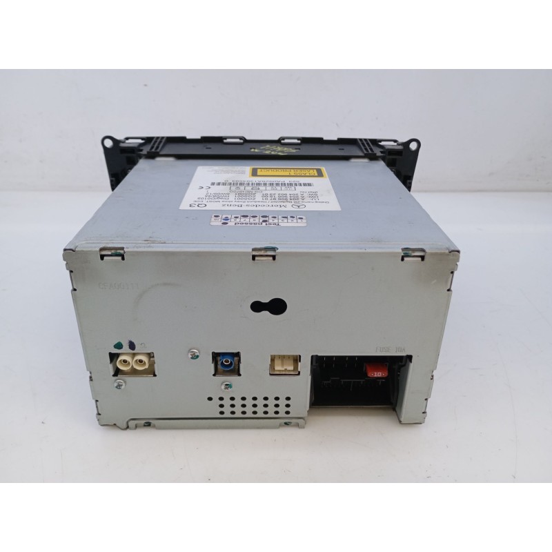 Recambio de sistema audio / radio cd para mercedes-benz clase c (w204) berlina c 200 cdi blueefficiency (204.001) referencia OEM