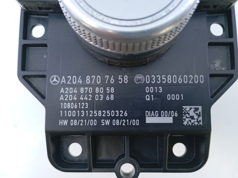 Recambio de sistema audio / radio cd para mercedes-benz clase c (w204) berlina c 200 cdi blueefficiency (204.001) referencia OEM