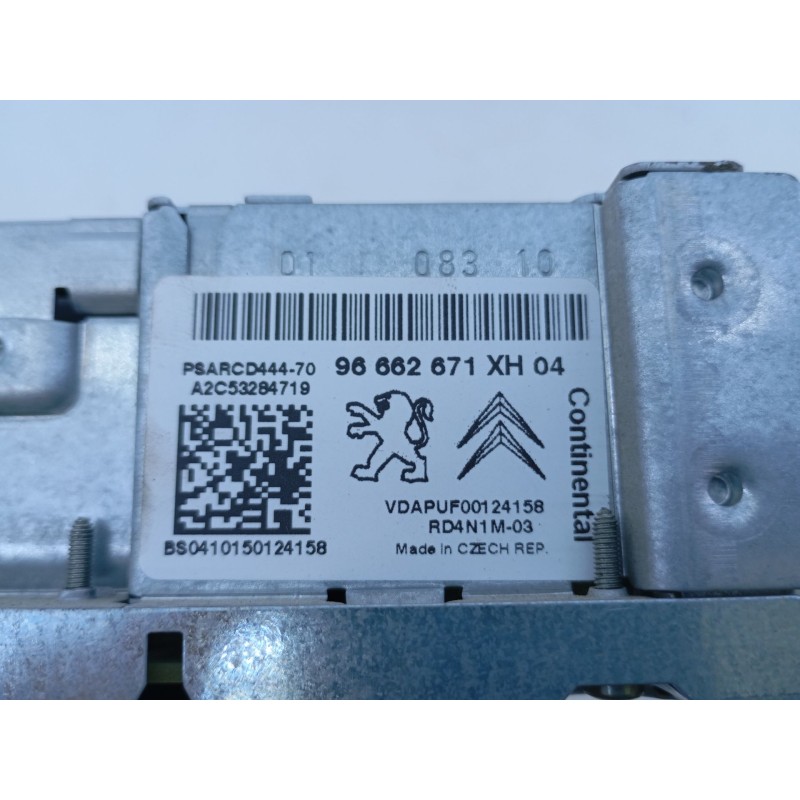 Recambio de sistema audio / radio cd para peugeot 308 access referencia OEM IAM 96662671XH04  