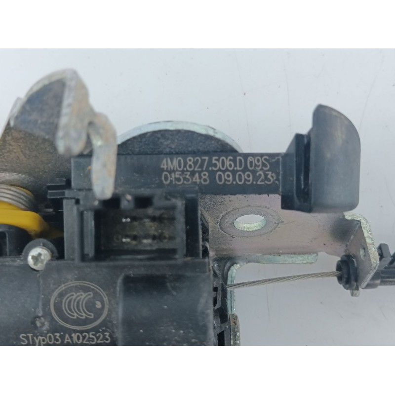 Recambio de cerradura maletero / porton para audi q3 sportback (f3n) 45 tfsi e referencia OEM IAM 4M0827506D09S 5TA827887C 