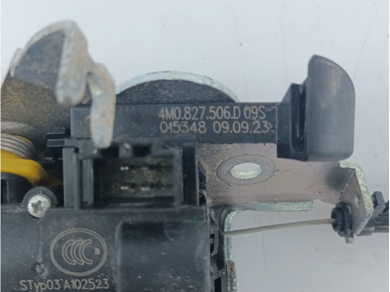 Recambio de cerradura maletero / porton para audi q3 sportback (f3n) 45 tfsi e referencia OEM IAM 4M0827506D09S 5TA827887C 