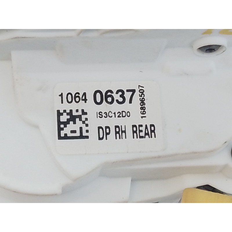 Recambio de cerradura puerta trasera derecha para mg mg hs (as23) 1.5 t (sas23) referencia OEM IAM   