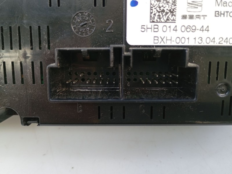 Recambio de mando climatizador para seat ibiza v (kj1, kjg) 1.0 tsi referencia OEM IAM 6F0907044M  