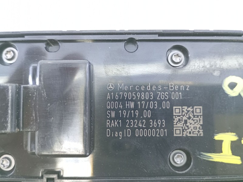 Recambio de mando elevalunas delantero izquierdo para mercedes-benz clase a (w177) a 200 d (177.012) referencia OEM IAM   