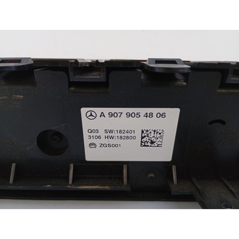 Recambio de mando climatizador para mercedes-benz sprinter 3,5-t furgoneta (b907, b910) electric (910.633) referencia OEM IAM A9