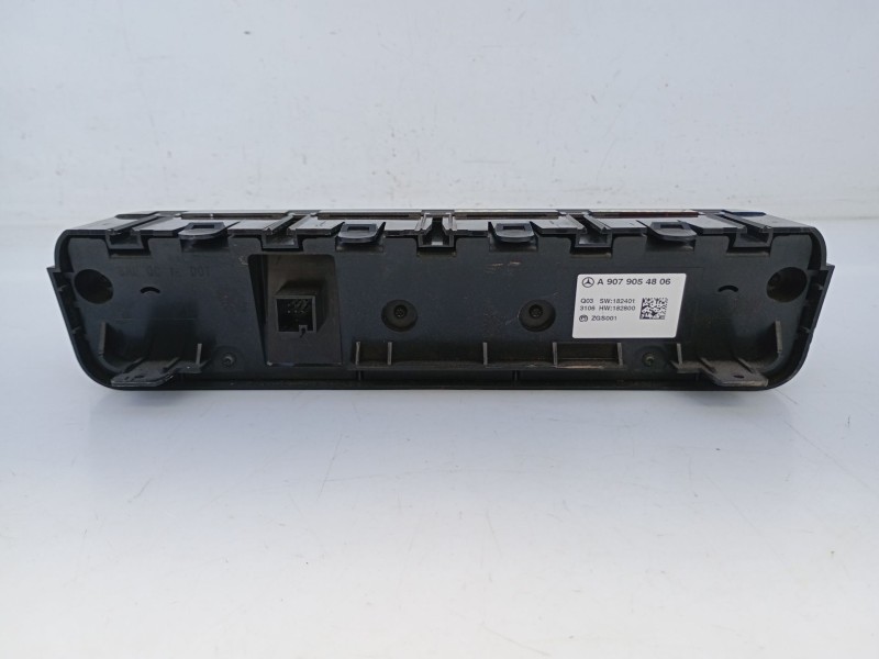 Recambio de mando climatizador para mercedes-benz sprinter 3,5-t furgoneta (b907, b910) electric (910.633) referencia OEM IAM A9