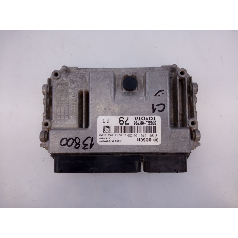Recambio de centralita motor uce para citroën c1 ii (pa_, ps_) 1.0 vti 72 referencia OEM IAM 896610H790 0261S101DB 