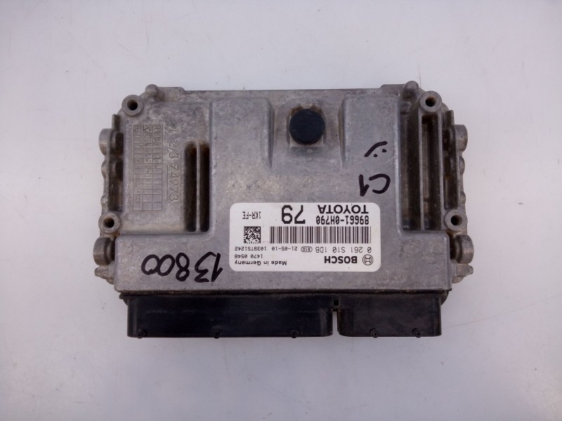 Recambio de centralita motor uce para citroën c1 ii (pa_, ps_) 1.0 vti 72 referencia OEM IAM 896610H790 0261S101DB 