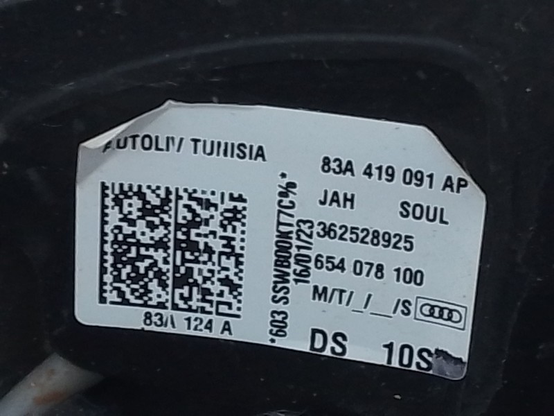 Recambio de volante para audi q3 sportback (f3n) 45 tfsi e referencia OEM IAM   