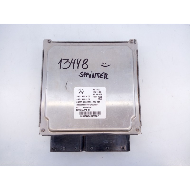 Recambio de centralita motor uce para mercedes-benz sprinter 5-t caja/chasis (b907) 511 cdi (907.153, 907.155, 907.253, 907.255)